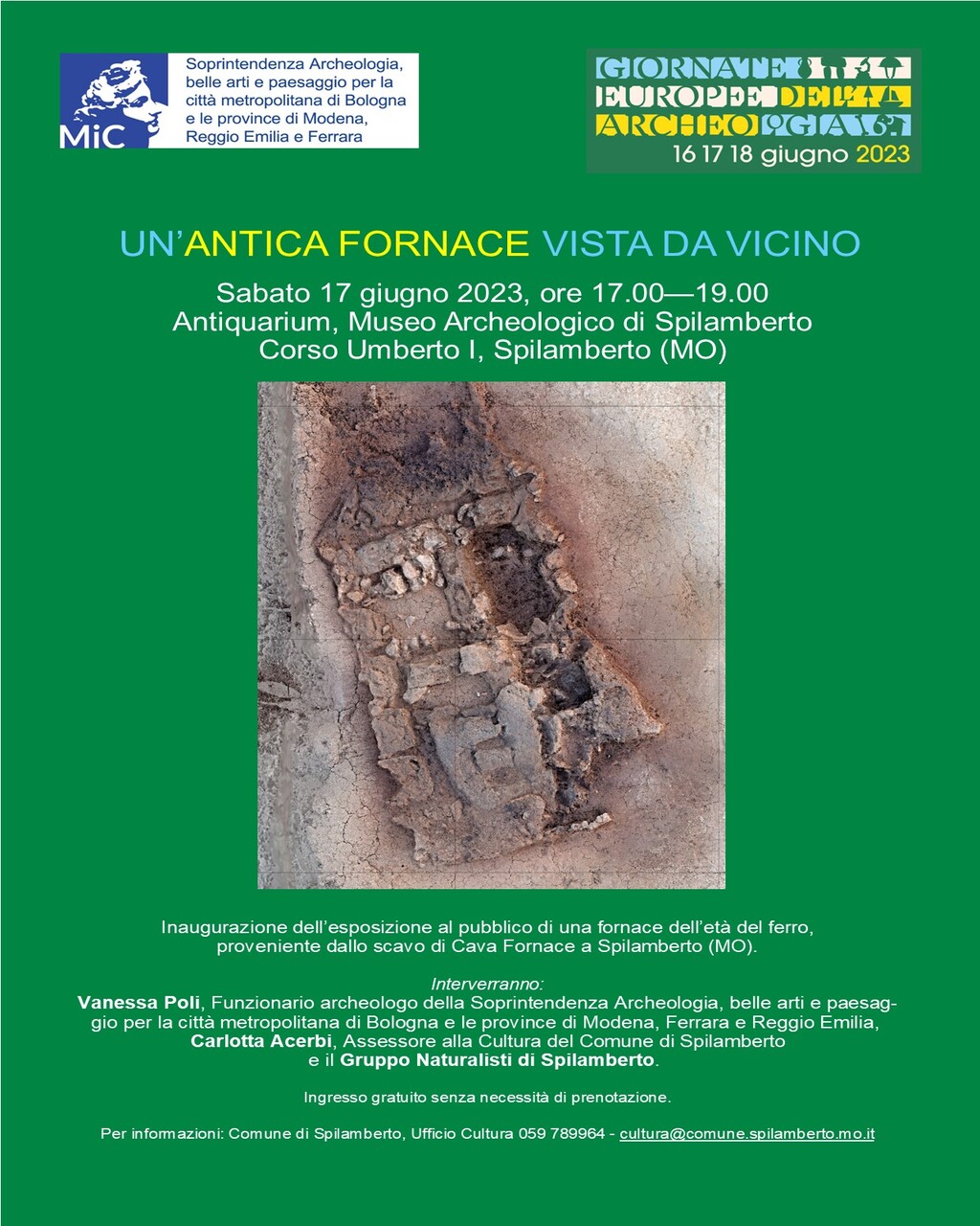 GEA 2023 Spilamberto Unantica fornace vista da vicino ok